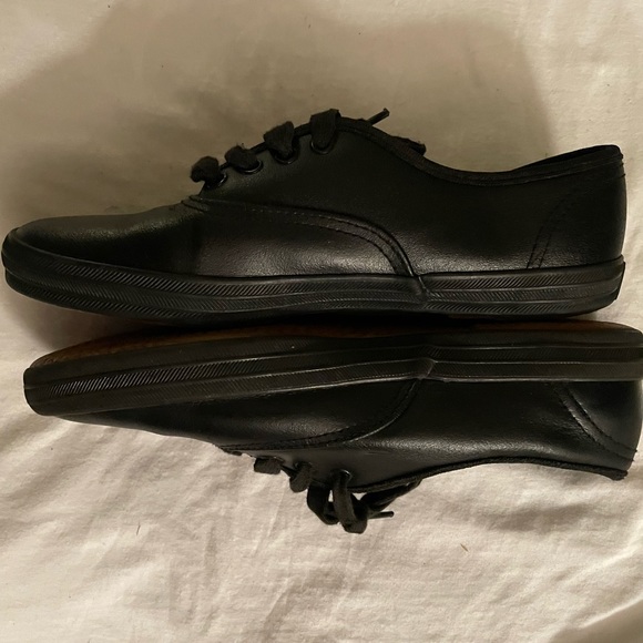 DEMI BLACK LEATHER SHOES ROC - Picture 4 of 4
